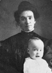 Esther with baby Ruby, 1908