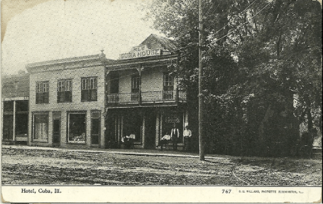 Cuba House hotel where Esther worked, c. 1911